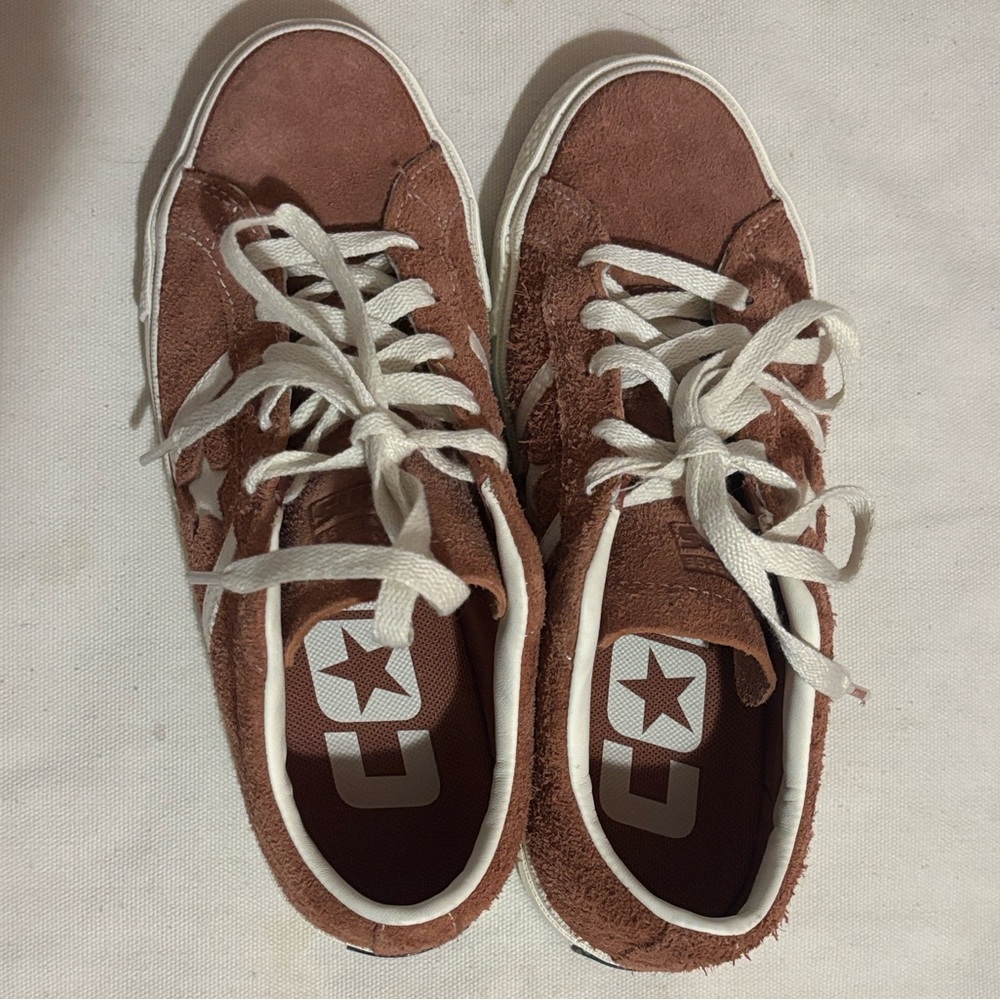 Converse All Star Cons One Star tan suede size 6.5 - Picture 6 of 6